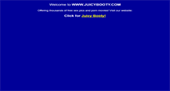 Desktop Screenshot of juicybooty.com