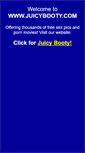 Mobile Screenshot of juicybooty.com